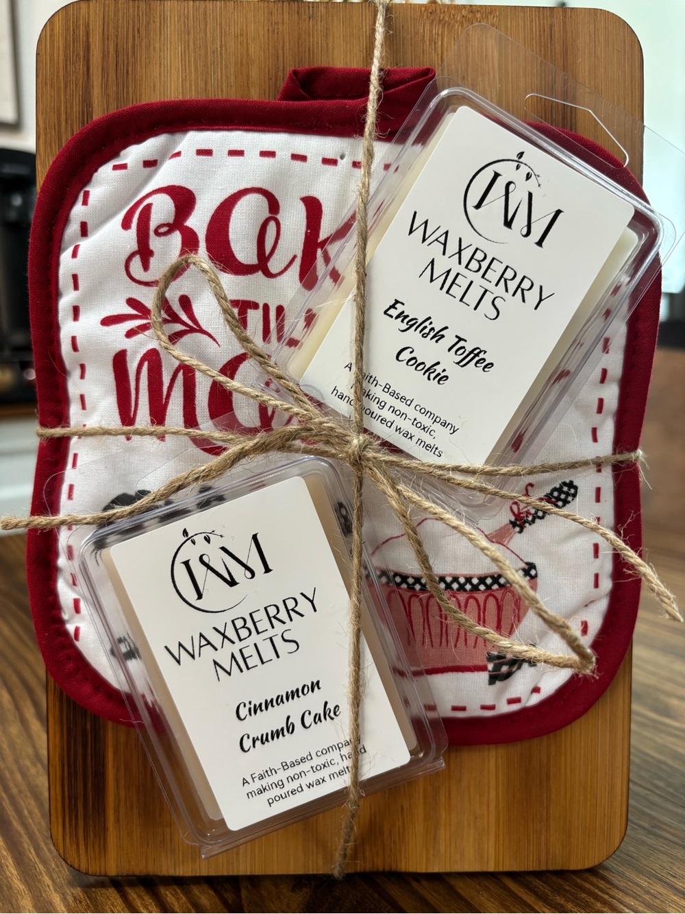 Gift Set - Cinnamon Crumb Cake & English Toffee Cookie Scented Wax Melts